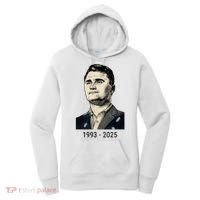 Charlie Kirk Memorial 1993-2025 Rest In Peace RIP Women's Hoodie thumb 0