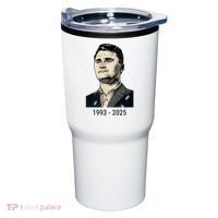 Charlie Kirk Memorial 1993-2025 Rest In Peace RIP Tumbler thumb 0