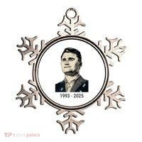 Charlie Kirk Memorial 1993-2025 Rest In Peace RIP Ornament thumb 0