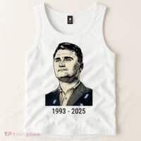 Charlie Kirk Memorial 1993-2025 Rest In Peace RIP Tank Top thumb 2