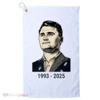 Charlie Kirk Memorial 1993-2025 Rest In Peace RIP Golf Towel thumb 0