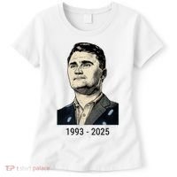 Charlie Kirk Memorial 1993-2025 Rest In Peace RIP Women's T-Shirt thumb 0