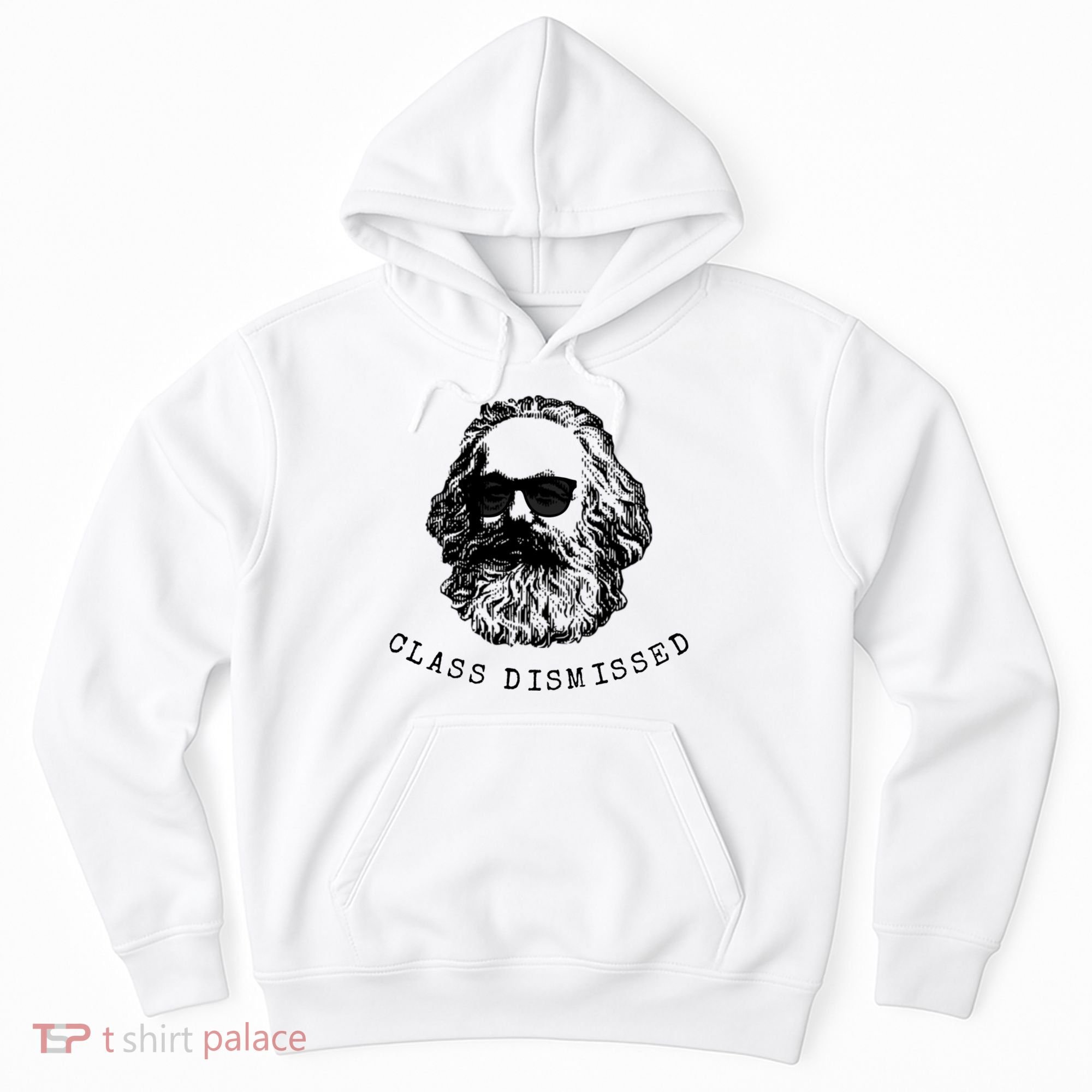 Cool Karl Marx Funny Socialism Class Dismissed Hoodie