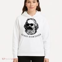 Cool Karl Marx Funny Socialism Class Dismissed Hoodie thumb 5