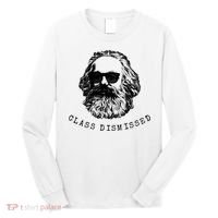 Cool Karl Marx Funny Socialism Class Dismissed Long Sleeve Shirt thumb 0