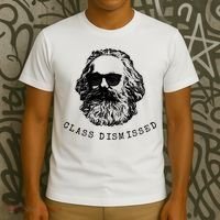 Cool Karl Marx Funny Socialism Class Dismissed T-Shirt thumb 3