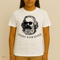 Cool Karl Marx Funny Socialism Class Dismissed T-Shirt thumb 4
