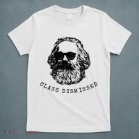 Cool Karl Marx Funny Socialism Class Dismissed T-Shirt thumb 5