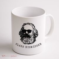 Cool Karl Marx Funny Socialism Class Dismissed Coffee Mug thumb 1