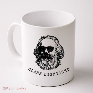 Cool Karl Marx Funny Socialism Class Dismissed Coffee Mug