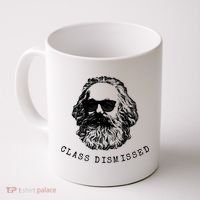 Cool Karl Marx Funny Socialism Class Dismissed Coffee Mug thumb 0