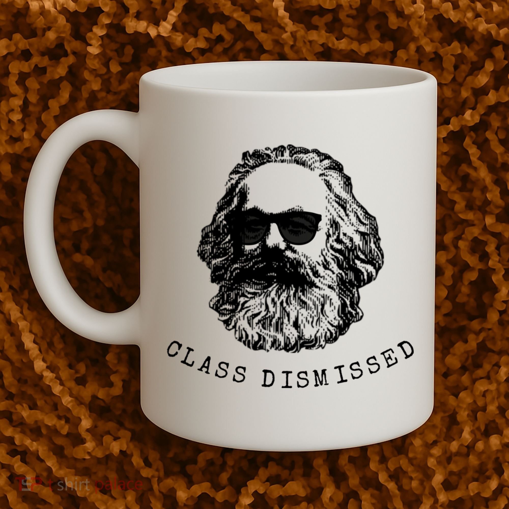 Cool Karl Marx Funny Socialism Class Dismissed Coffee Mug