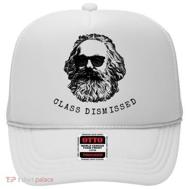 Cool Karl Marx Funny Socialism Class Dismissed Hat