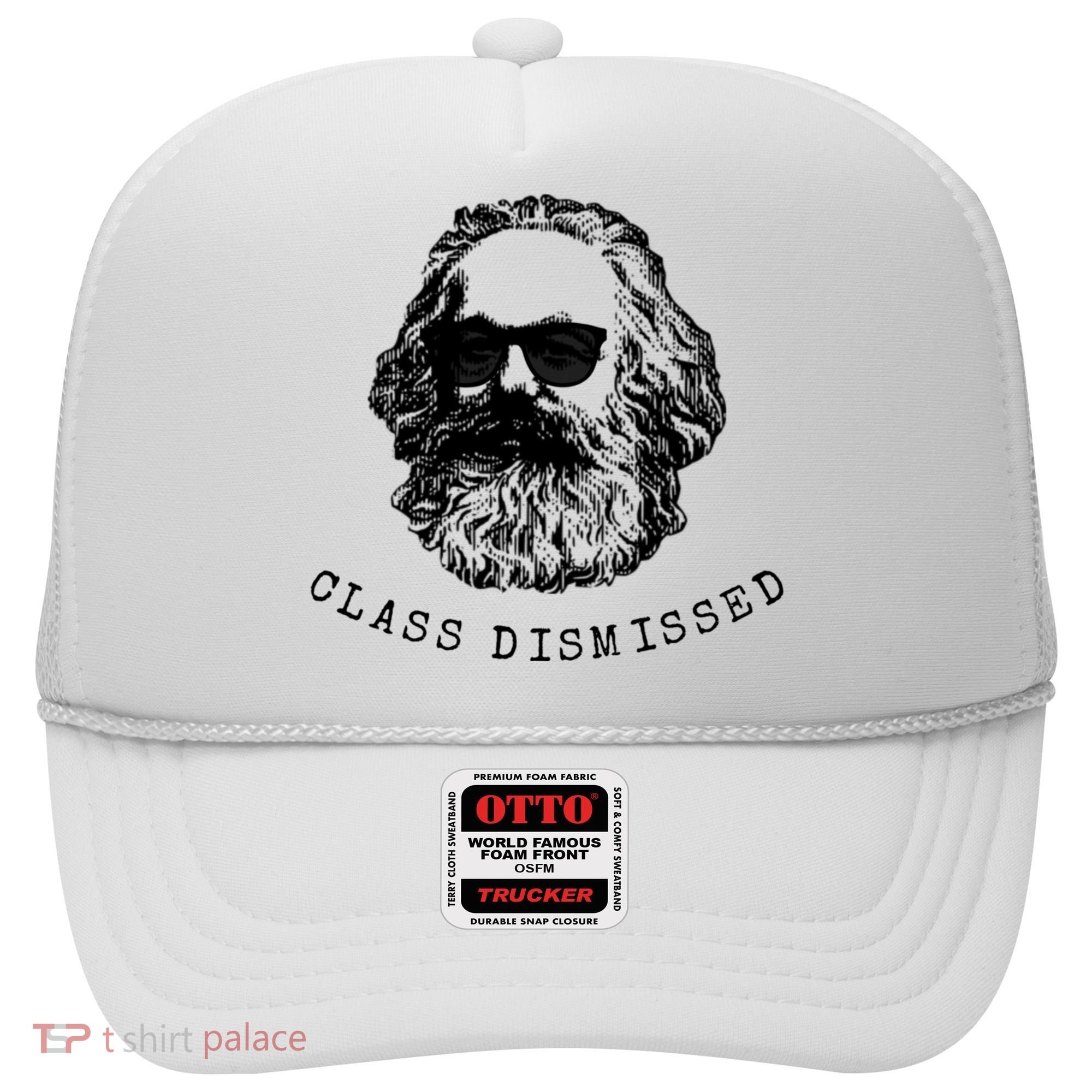 Cool Karl Marx Funny Socialism Class Dismissed Hat
