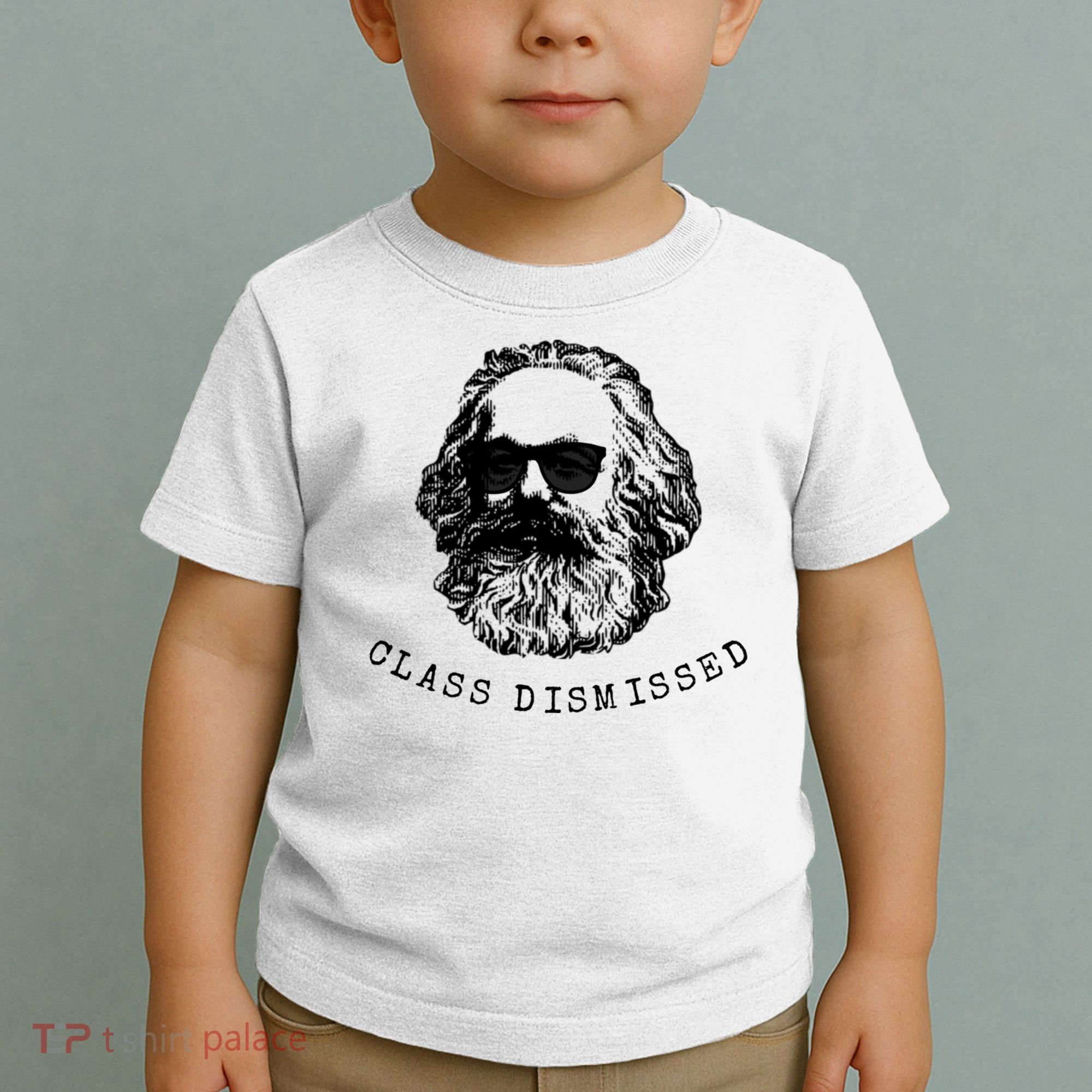 Cool Karl Marx Funny Socialism Class Dismissed Toddler T-Shirt