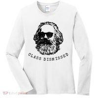 Cool Karl Marx Funny Socialism Class Dismissed Women's Long Sleeve Shirt thumb 0