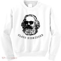 Cool Karl Marx Funny Socialism Class Dismissed Kids Sweatshirt thumb 0