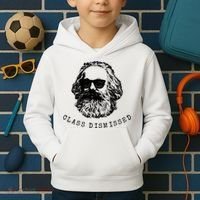 Cool Karl Marx Funny Socialism Class Dismissed Kids Hoodie thumb 2