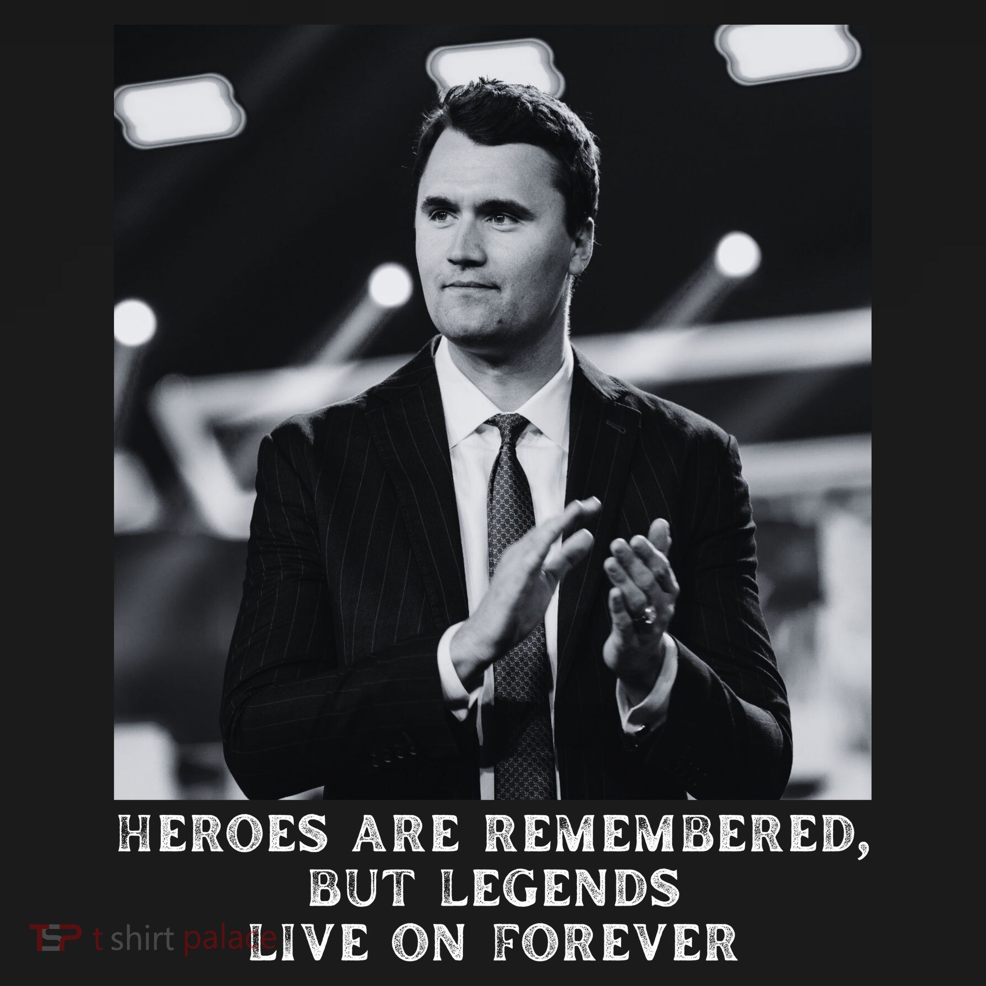 Charlie Kirk Memorial Heroes Are Remembered Women's Hoodie