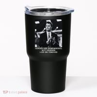 Charlie Kirk Memorial Heroes Are Remembered Tumbler thumb 0