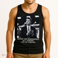 Charlie Kirk Memorial Heroes Are Remembered Tank Top thumb 3
