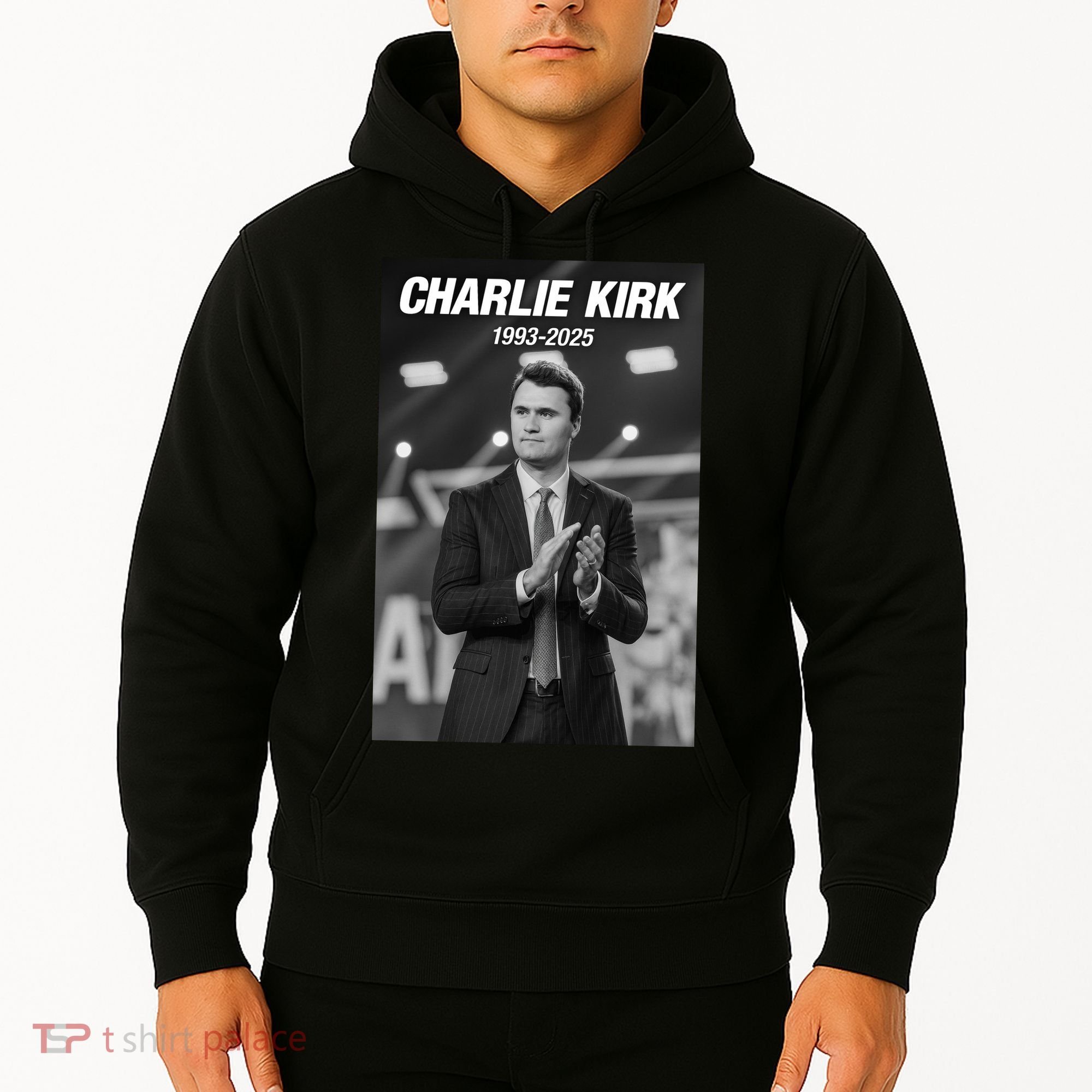 Charlie Kirk Memorial Rest In Peace Hoodie