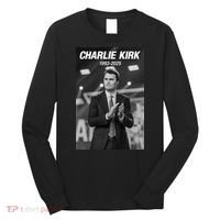 Charlie Kirk Memorial Rest In Peace Long Sleeve Shirt thumb 0