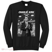 Charlie Kirk Memorial Rest In Peace Sweatshirt thumb 0