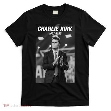 Charlie Kirk Memorial Rest In Peace T-Shirt
