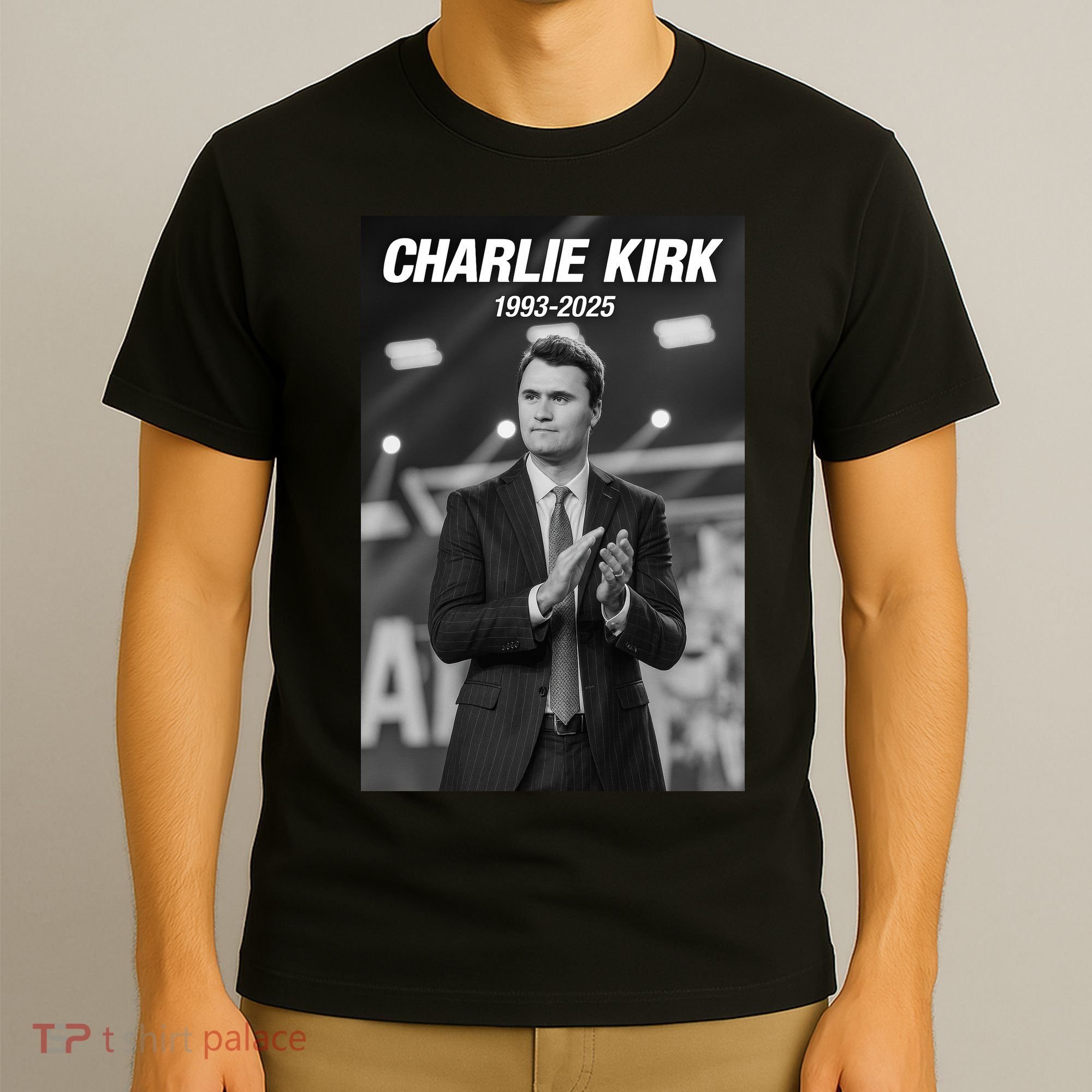 Charlie Kirk Memorial Rest In Peace T-Shirt