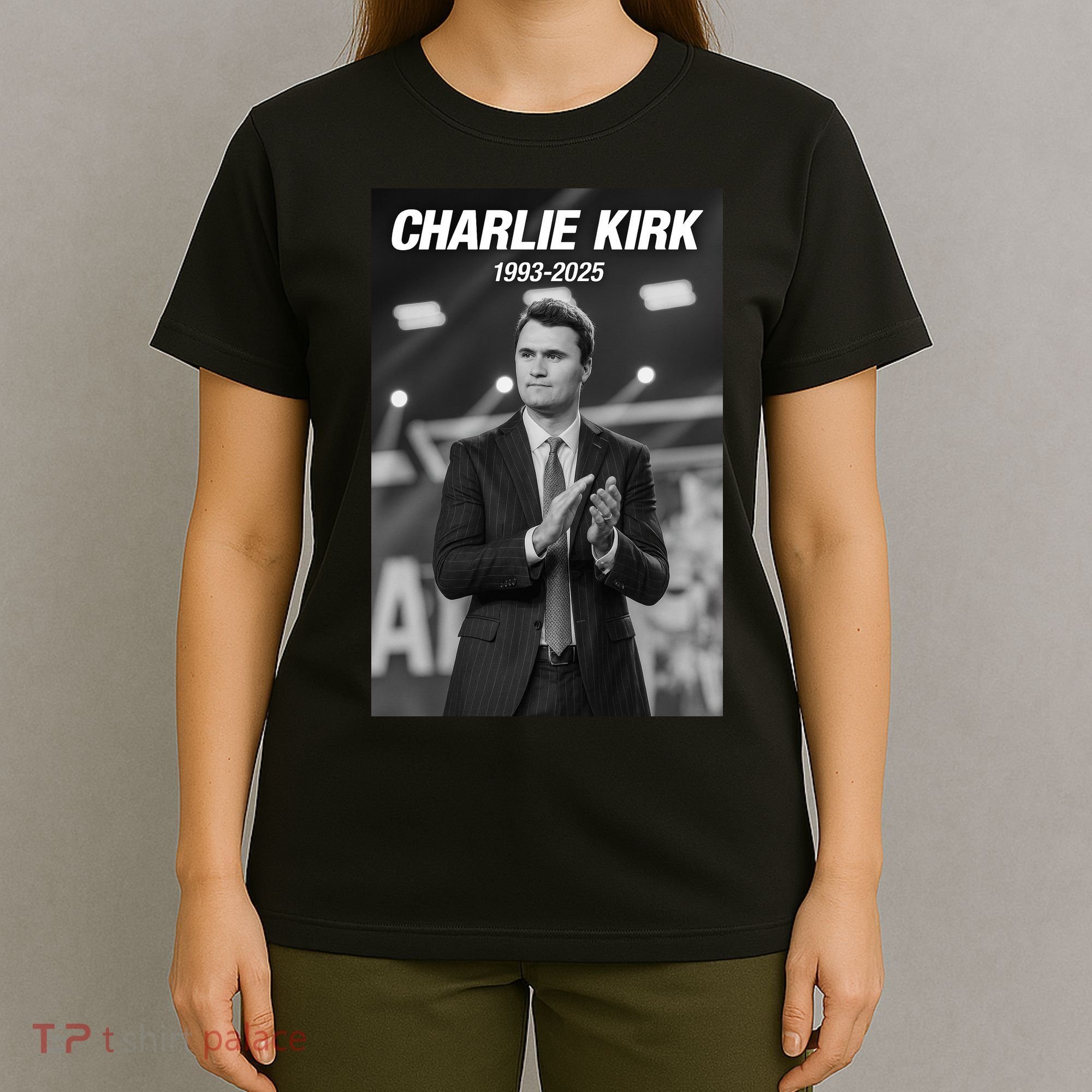 Charlie Kirk Memorial Rest In Peace T-Shirt