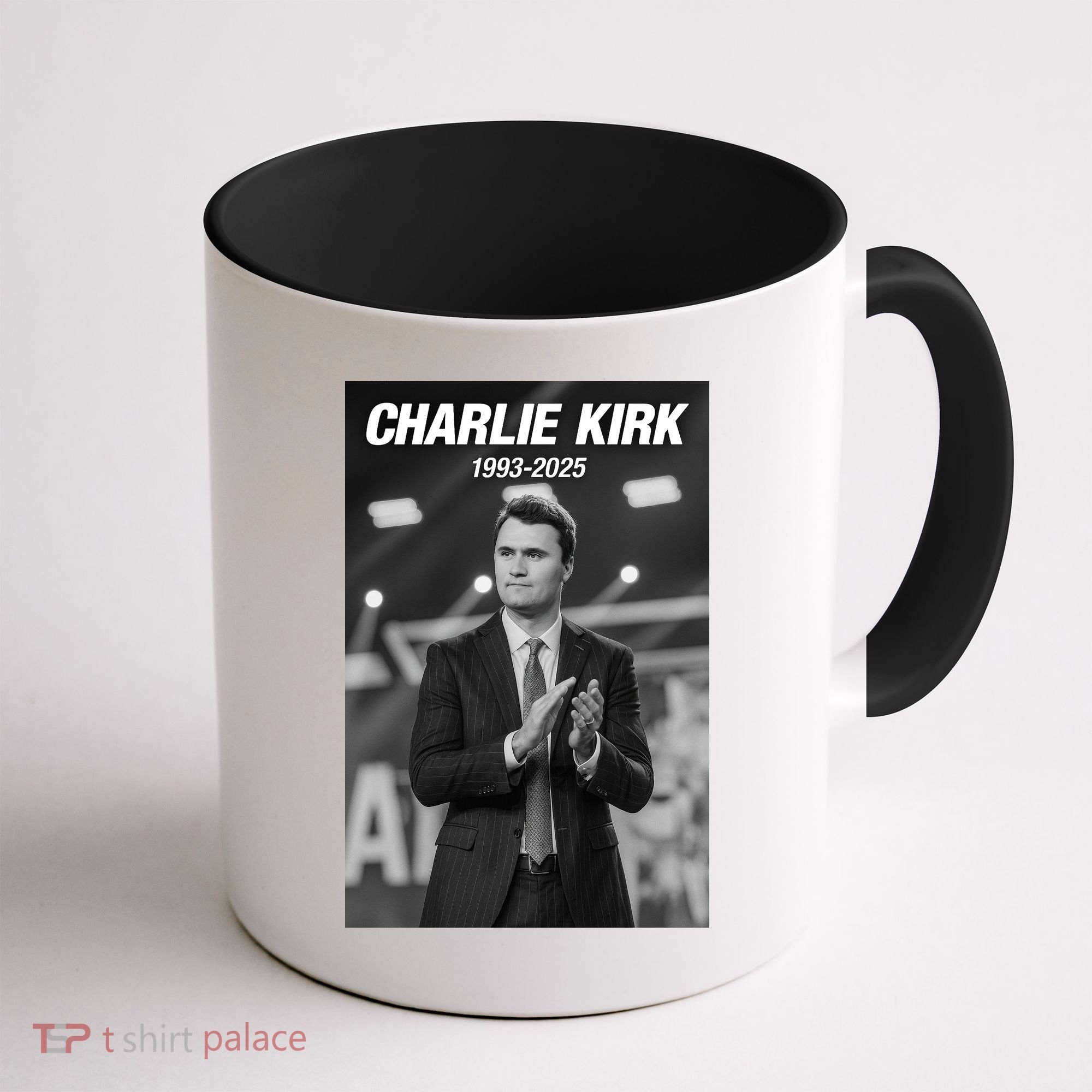 Charlie Kirk Memorial Rest In Peace Coffee Mug