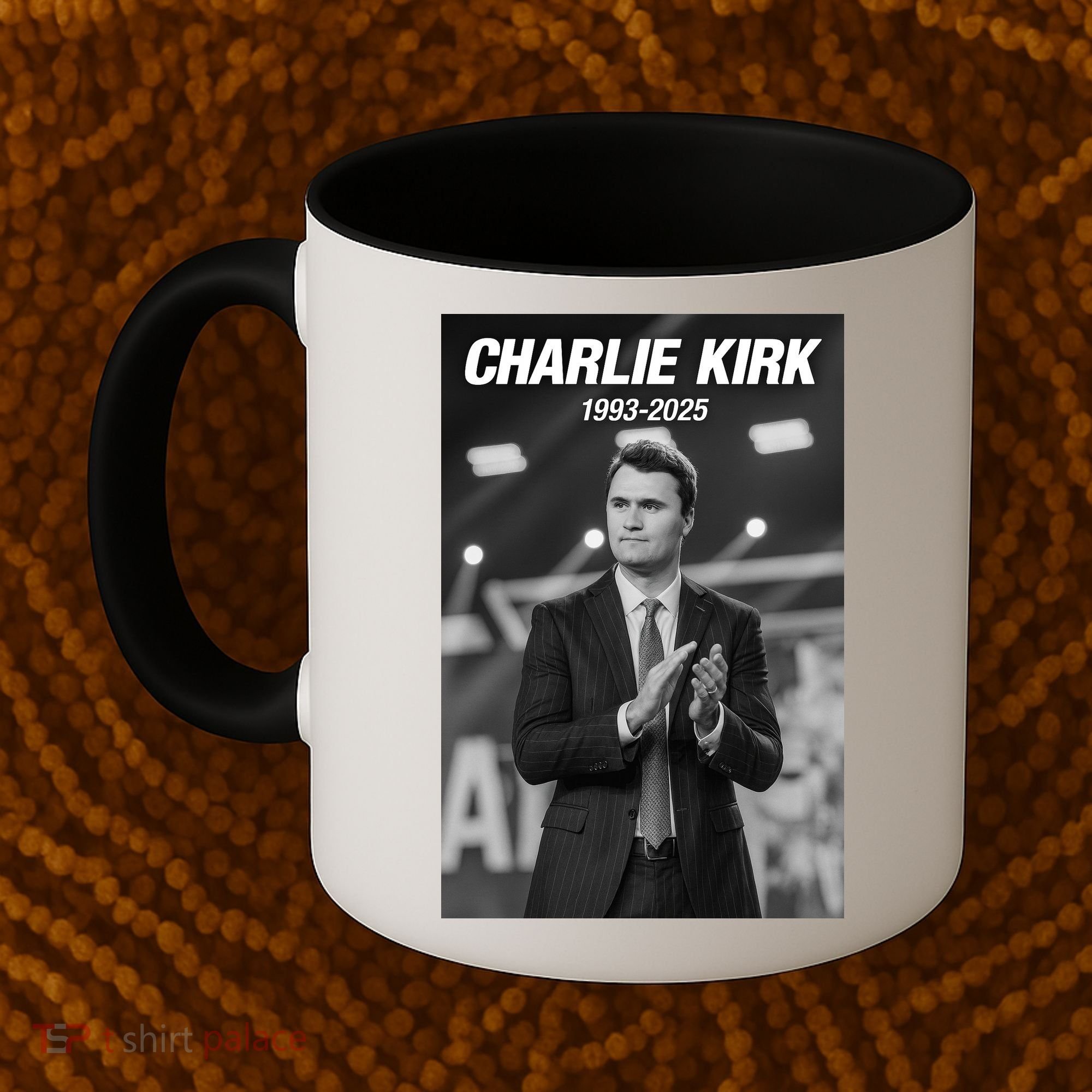 Charlie Kirk Memorial Rest In Peace Coffee Mug