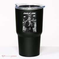 Charlie Kirk Memorial Rest In Peace Tumbler thumb 0