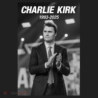 Charlie Kirk Memorial Rest In Peace Tumbler thumb 3