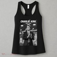 Charlie Kirk Memorial Rest In Peace Women's Tank Top thumb 3