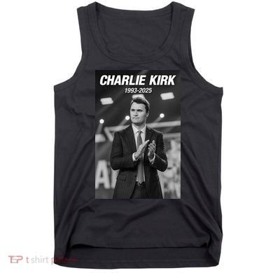 Charlie Kirk Memorial Rest In Peace Tank Top