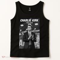 Charlie Kirk Memorial Rest In Peace Tank Top thumb 2