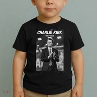 Charlie Kirk Memorial Rest In Peace Toddler T-Shirt thumb 2