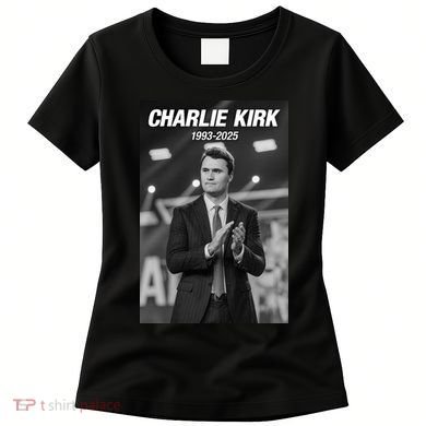 Charlie Kirk Memorial Rest In Peace Women's T-Shirt