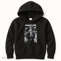 Charlie Kirk Memorial Rest In Peace Kids Hoodie thumb 0