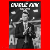 Charlie Kirk Memorial Rest In Peace Santa Hat thumb 1