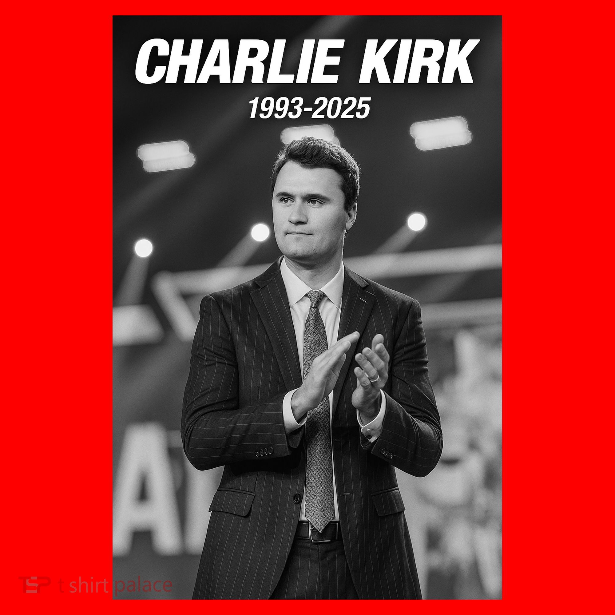 Charlie Kirk Memorial Rest In Peace Santa Hat