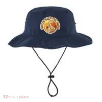 Coffee Keeps Me Going Skeleton Retro Sunset Bucket Hat thumb 0