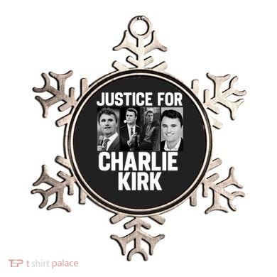 Charlie Kirk Memorial RIP Justice For Charlie Tribute Pray Ornament