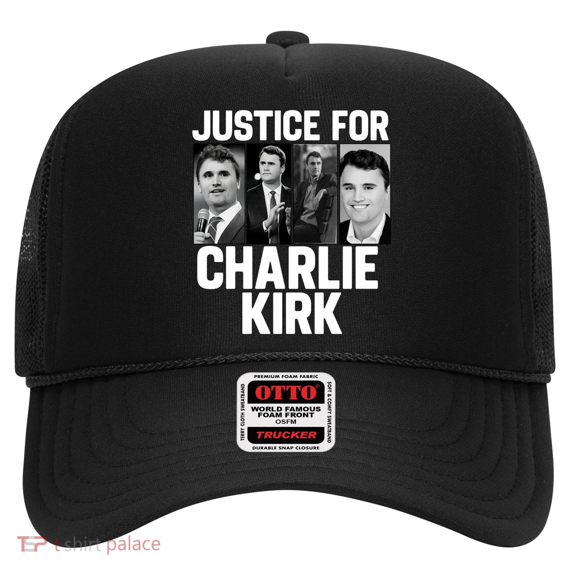 Charlie Kirk Memorial RIP Justice For Charlie Tribute Pray Hat