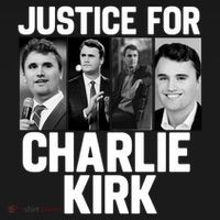 Charlie Kirk Memorial RIP Justice For Charlie Tribute Pray Women's T-Shirt thumb 6