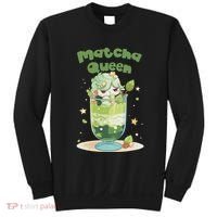 Cute Kawaii Matcha Latte Parfait Green Tea Ice Cream Sweatshirt thumb 0