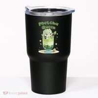 Cute Kawaii Matcha Latte Parfait Green Tea Ice Cream Tumbler thumb 0
