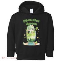 Cute Kawaii Matcha Latte Parfait Green Tea Ice Cream Toddler Hoodie thumb 0